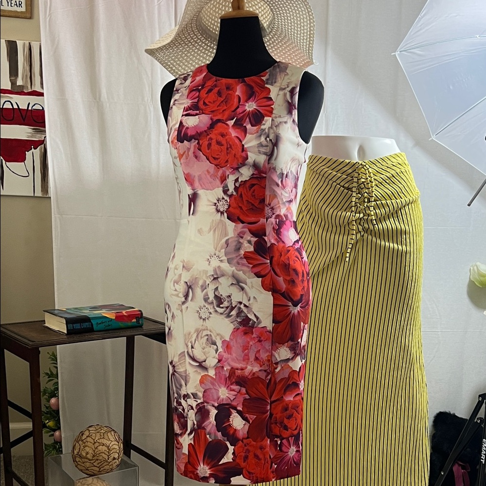 Floral Sleeveless Dress by Eliza J.